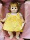 Madame Alexander Puddin NRFB #6930 Crier Baby Doll 18 new in box Yellow Jumper