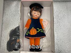 Madame Alexander Pumpkin Pie Doll No. 38180 NEW With Cat Sealed And Sealed COA