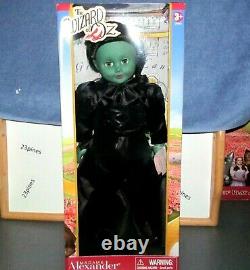 Madame Alexander Rare Wizard Of Oz Doll 18'' Vinyl Wicked Witch Unopened Nib