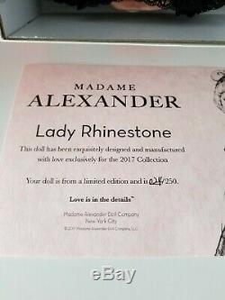 Madame Alexander Rhinestone Lady Nib Ltd Edition