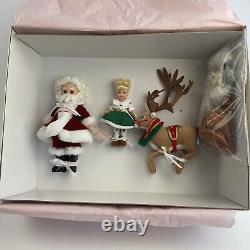 Madame Alexander Santa's World Christmas Doll Toy Set No 38545 NEW In Box Scarce