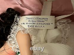 Madame Alexander Scarlett Honeymoon New Orleans Doll with Trunk NEW COMPLETE SET