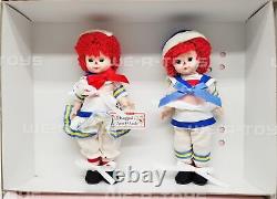 Madame Alexander Ships Ahoy Raggedy Ann and Andy Doll Set No. 49970 NEW