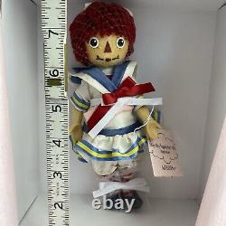 Madame Alexander Ships Ahoy Raggedy Ann's 95th Anniversary Wood Doll LE NIB NEW