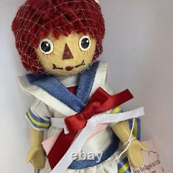 Madame Alexander Ships Ahoy Raggedy Ann's 95th Anniversary Wood Doll LE NIB NEW