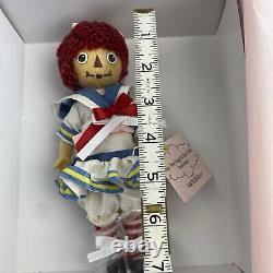 Madame Alexander Ships Ahoy Raggedy Ann's 95th Anniversary Wood Doll LE NIB NEW