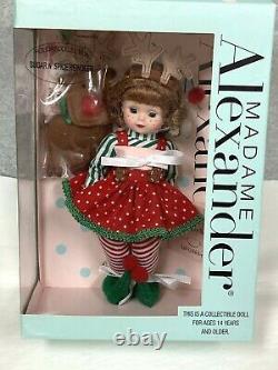 Madame Alexander Sugar N' Spice Reindeer Doll No. 51860 Holiday Collection NEW