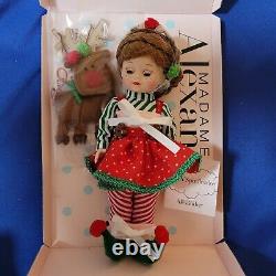 Madame Alexander Sugar N' Spice Reindeer Doll No. 51860 Holiday Collection NEW