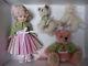 Madame Alexander THE FOUR OF US Doll #37215 with Animal Friends Bear Cat Dog MIB