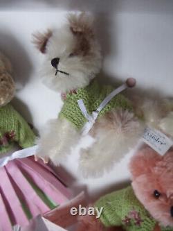 Madame Alexander THE FOUR OF US Doll #37215 with Animal Friends Bear Cat Dog MIB