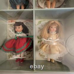 Madame Alexander The 12 Days Of Christmas Twelve Petite Doll Set In Display Case