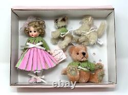 Madame Alexander The Four of Us Doll Set New & Retired #35721 Mohair Pets