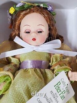 Madame Alexander Tinkerbell #62150 Peter Pan 2011 Rare htf NIB Box Cathy Rigby