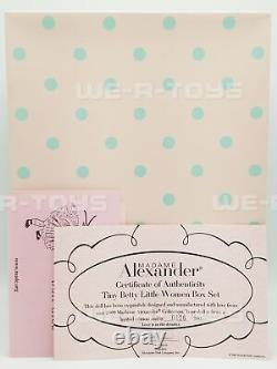 Madame Alexander Tiny Betty Little Women Box Set Dolls No. 49855 NEW