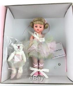 Madame Alexander Twinkle Toes 8 Ballerina Doll and Bear 36905 Original Box