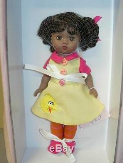 Madame Alexander Wendy 1, 2, 3 Sesame Street Trunk African American Doll Nib