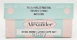 Madame Alexander Wendy Loves Cape May Doll No. 61495 NIB
