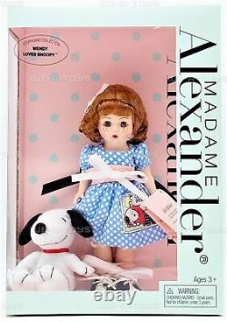 Madame Alexander Wendy Loves Snoopy Storyland Collection No. 48975 NEW