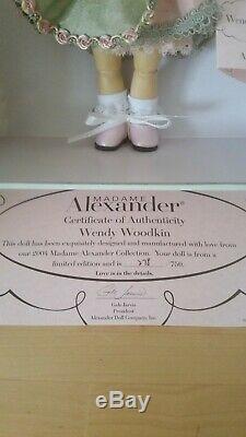 Madame Alexander Wendy Woodkin Nib Ltd Edition Doll