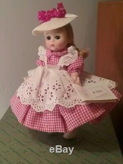 Madame Alexander Wendy kin doll NIB 8 Ana McGuffey BKW walker box hang tag 1965