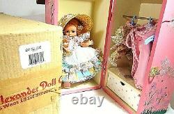 Madame Alexander Wendys doll house trunk set 1996 limited ed in Original Box Mt