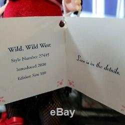 Madame Alexander Wild Wild West Doll 8 LE of 100 ONLY Worldwide Signed 2000