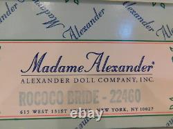 Madame Alexander doll 10 ROCOCO BRIDE #22460