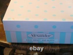 Madame Alexander new doll WENDY AND MUFFY 2004 Rare NEVER TAKEN OUT OF BOX