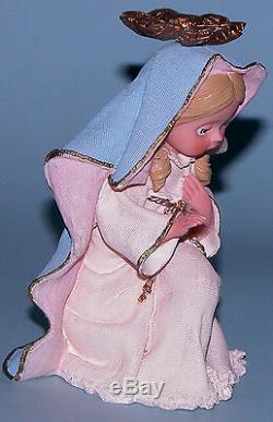 Madame Alexander resin doll figurine Nativity scene 9 pcs Family, kings, angel