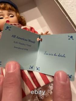 Maga Madame Alexander Doll All American Wendy 79380 No Lid 8 Inch RARE FIND