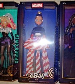 Marvel Fan girl dolls set of 5 Madame Alexander 13.5 NIB Barbie doll lot