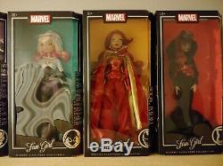 Marvel Fan girl dolls set of 5 Madame Alexander 13.5 NiB