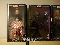 Marvel Fan girl dolls set of 5 Madame Alexander 13.5 NiB