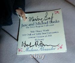 Mdme Alexander 8 Michael & Jane Banks Ltd Ed # 30/200 Mary Poppins -1999