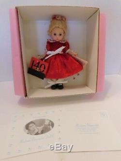 NEW! 2001 Madame Alexander 140th Anniversary Doll For FAO Swartz 8 Doll NRFB