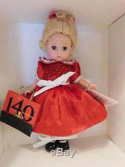 NEW! 2001 Madame Alexander 140th Anniversary Doll For FAO Swartz 8 Doll NRFB