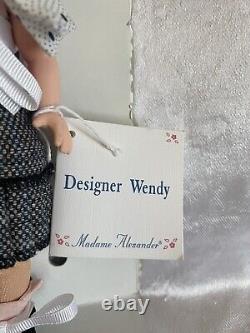 NEW Madame Alexander 50335 Designer Wendy 8in Doll NoBox Never Removed From Pack