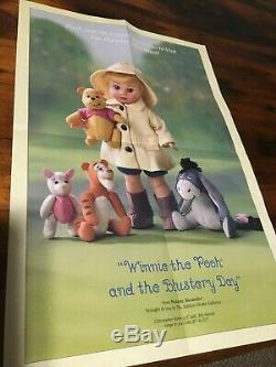 NEW Madame Alexander 8 DOLL Winnie The Pooh and The Blustery Day #38365 NIB