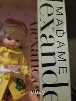 NEW Madame Alexander 8 Doll Peanuts Christmas Wendy #46023. Org Box NRFB(945)