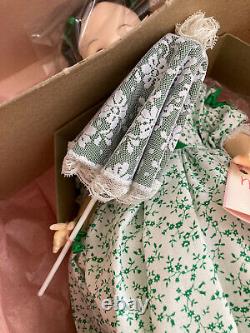 NIB! 1987 Madame Alexander #1591 SCARLETT O' HARA 14 Floral Print Gown Umbrella