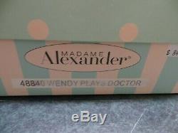 NIB 2008 Madame Alexander 48840 Wendy Plays Doctor Doll NEW