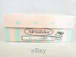 NIB Madame Alexander 2001 Porcelain Margaret 27336 1920s Honeymoon Trunkset