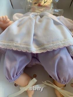 NIB Madame Alexander Doll Huggable Huggums#34260 Violet Bouquet Handkerchief