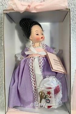 NIB Madame Alexander HANNAH Colonial Williamsburg 8 Doll Limited Edition