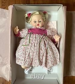 NIB Madame Alexander Large Pink Roses Pussycat Baby Doll