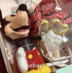 NIB-Madame Alexander Mickey and Me Doll Set withStand