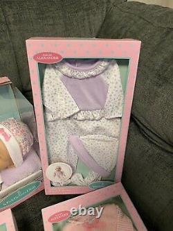 NIB Madame Alexander Middleton Doll Bundle WithDoll, Layettes, Bib, Sleeper & More