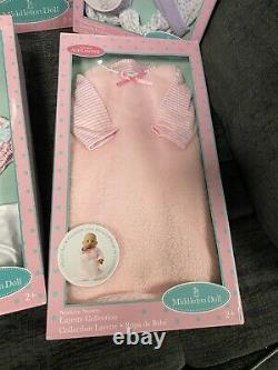 NIB Madame Alexander Middleton Doll Bundle WithDoll, Layettes, Bib, Sleeper & More