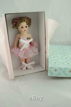 NIB Sparkling Flower Ballerina Doll 50150 Madame Alexander Pink Tutu Dress