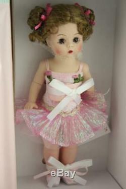 NIB Sparkling Flower Ballerina Doll 50150 Madame Alexander Pink Tutu Dress